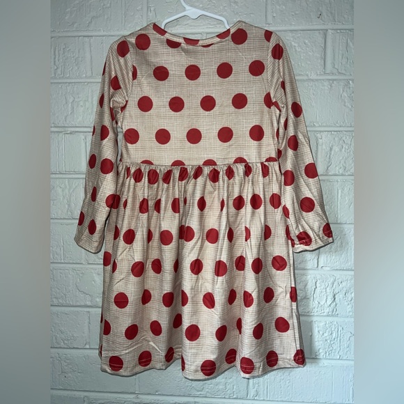 Merry Christmas 🎄 NWOT girls dress 4-5 years - Picture 6 of 7